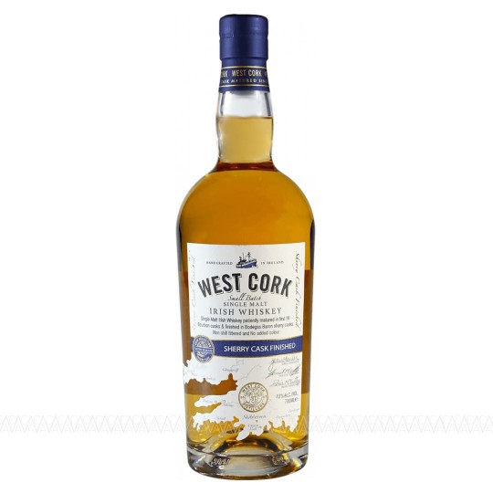 West Cork Sherry Cask Finish Single Malt Irish Whiskey 700ml