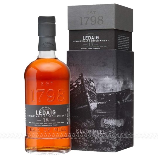 Ledaig 18 Years Old Peated Single Malt Scotch Whisky 700ml