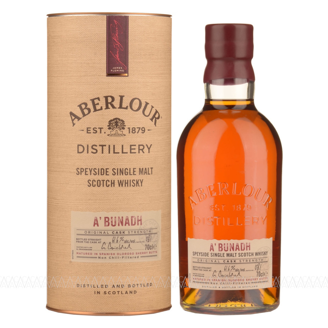 Aberlour A'bunadh Batch 081 Cask Strength Single Malt Scotch Whisky 61,6% 700ml
