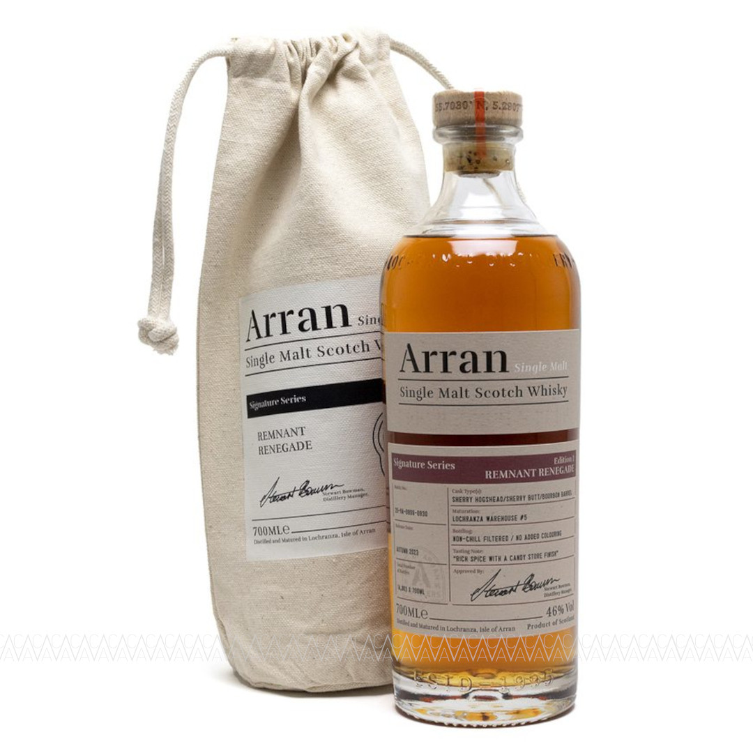 Arran Signature Series Edition 1 Remnant Renegade Single Malt Scotch Whisky 700ml