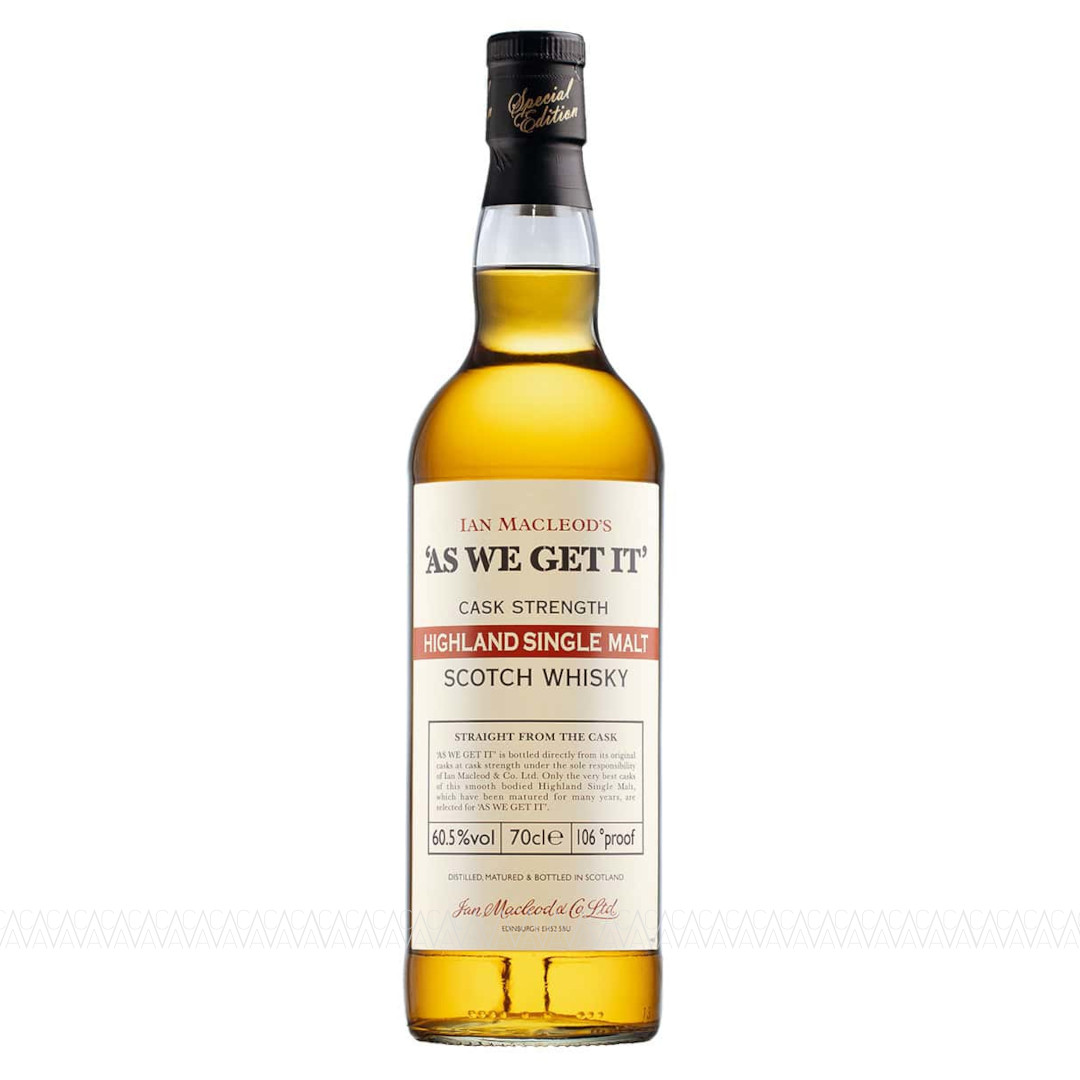 Ian Macleod's As We Get It Cask Strength Highland Single Malt Scotch Whisky 60,5% 700ml