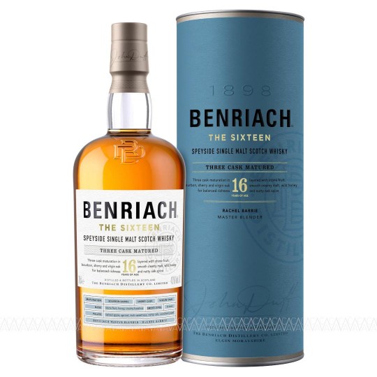 BenRiach The Sixteen 16 Years Old Single Malt Scotch Whisky 700ml