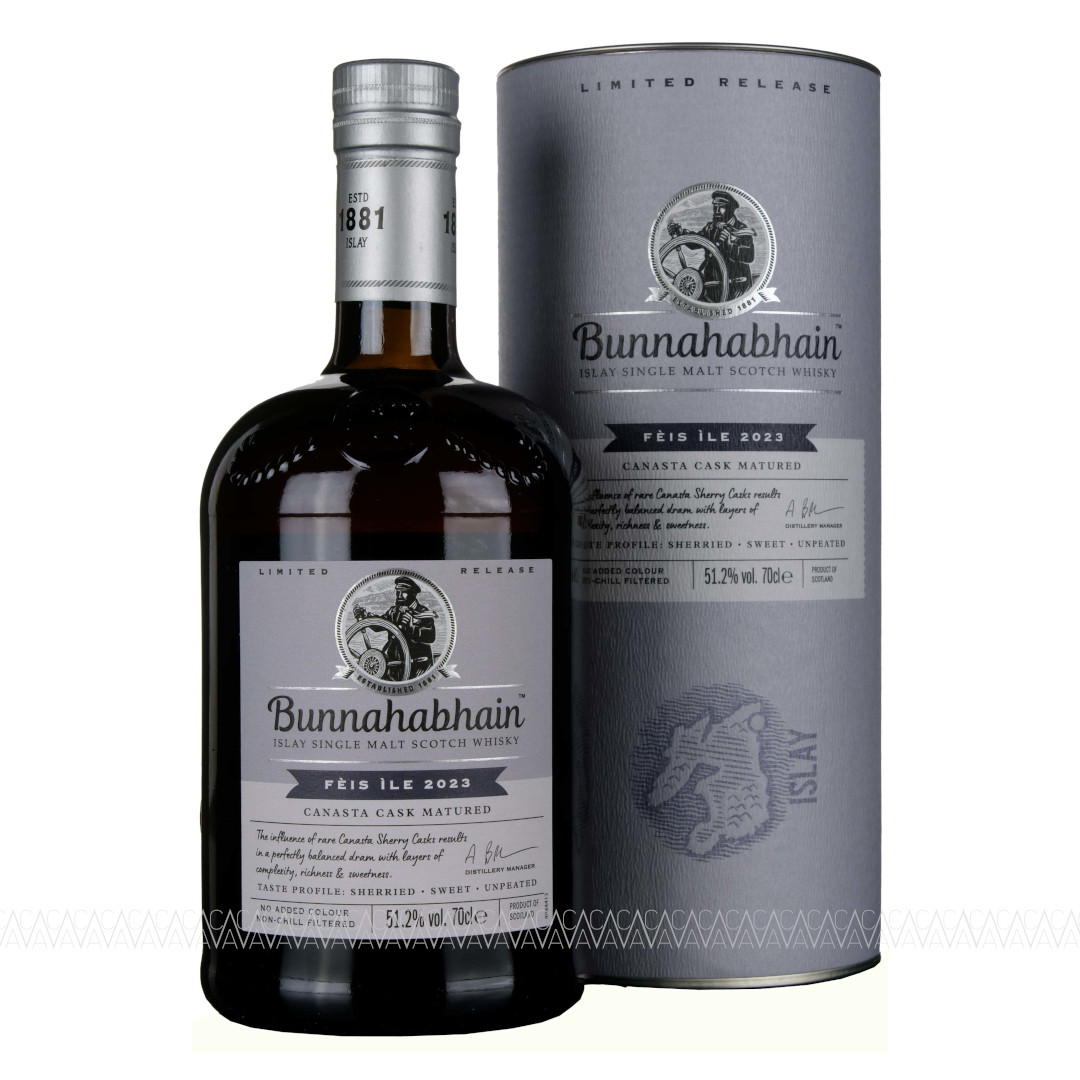 Bunnahabhain Feis Ile 2023 Canasta Cask Matured Single Malt Scotch Whisky 51,2% 700ml