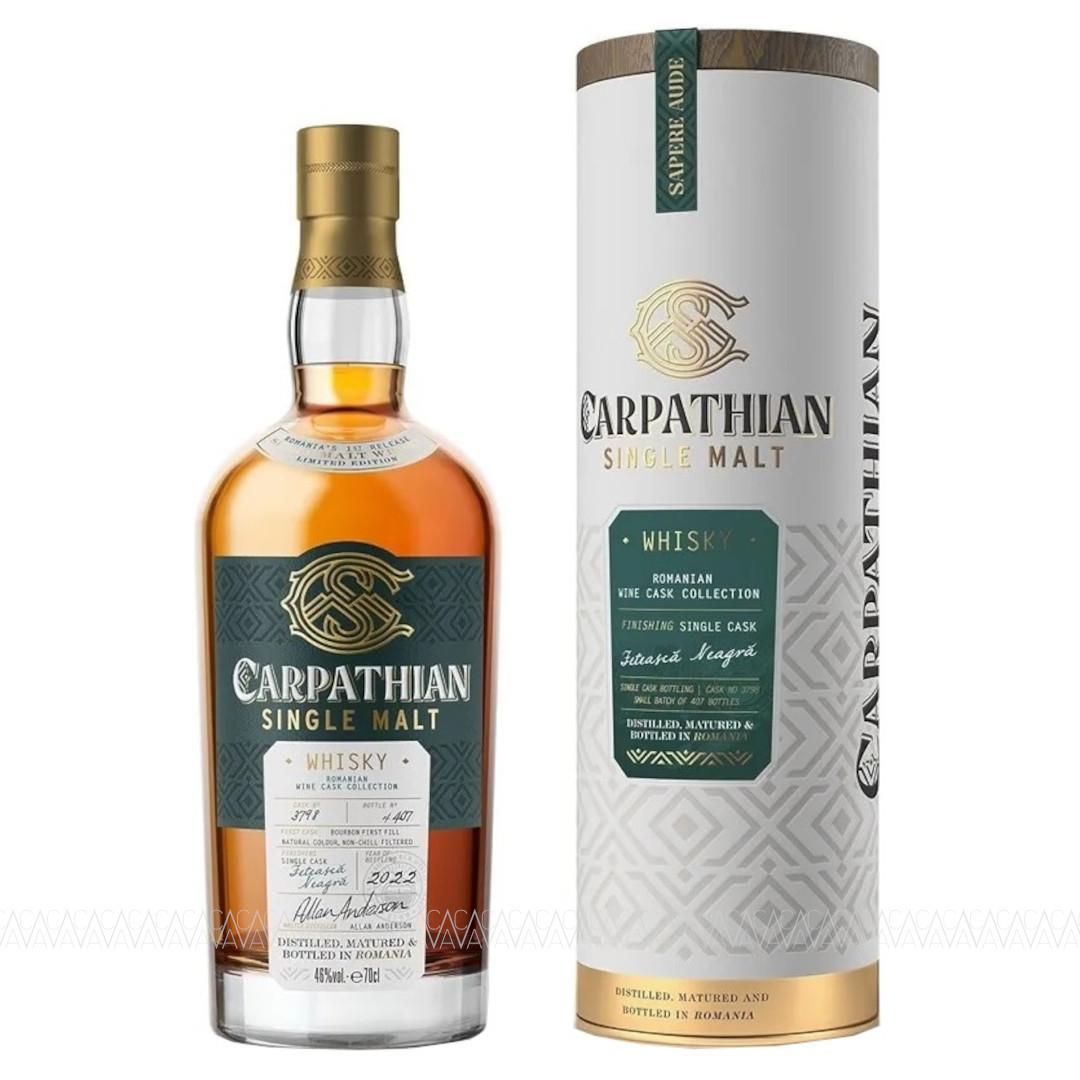 Carpathian Feteasca Neagra Finish Single Malt Romanian Whisky 700ml