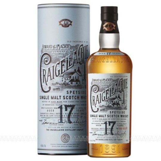 Craigellachie 17 Years Old Single Malt Scotch Whisky 700ml