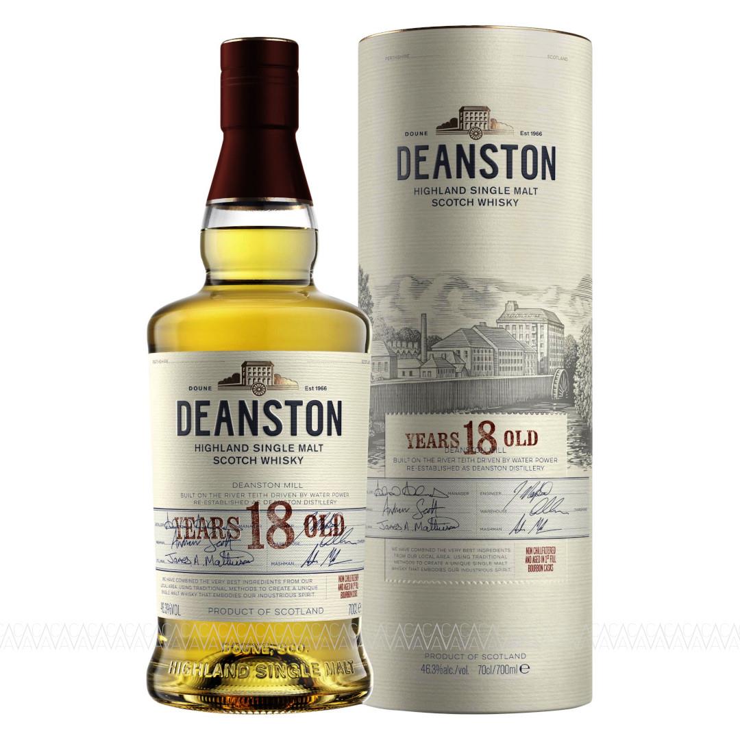 Deanston 18 Years Old Single Malt Scotch Whisky 700ml