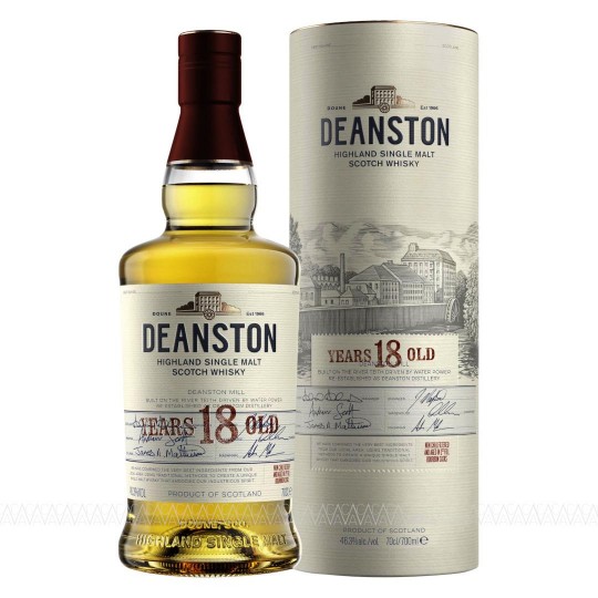 Deanston 18 Years Old Single Malt Scotch Whisky 700ml