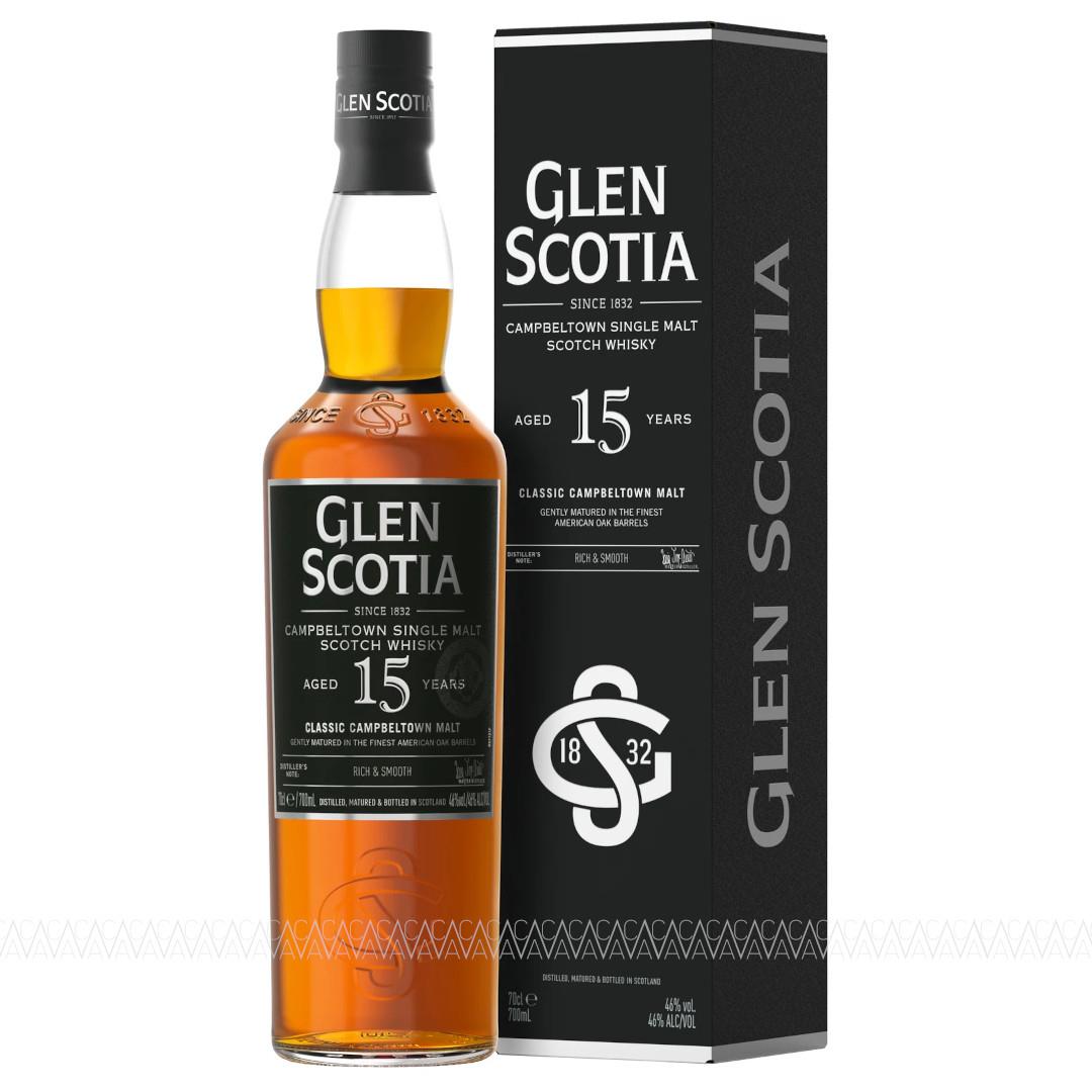 Glen Scotia 15 Years Old Single Malt Scotch Whisky 700ml