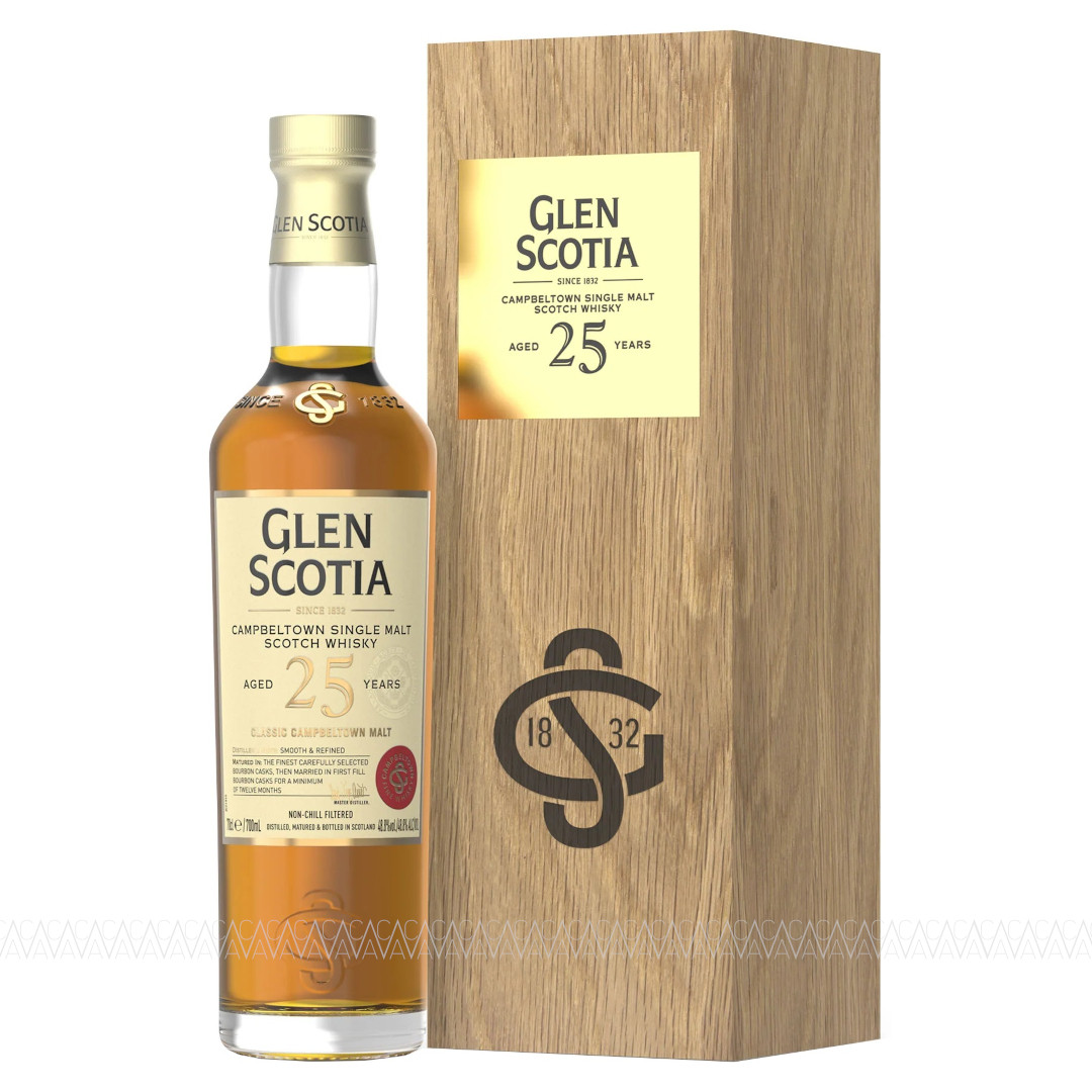 Glen Scotia 25 Years Old Single Malt Scotch Whisky 700ml