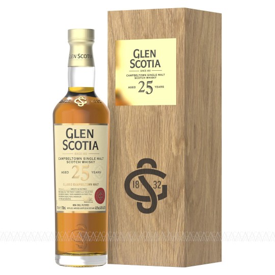 Glen Scotia 25 Years Old Single Malt Scotch Whisky 700ml