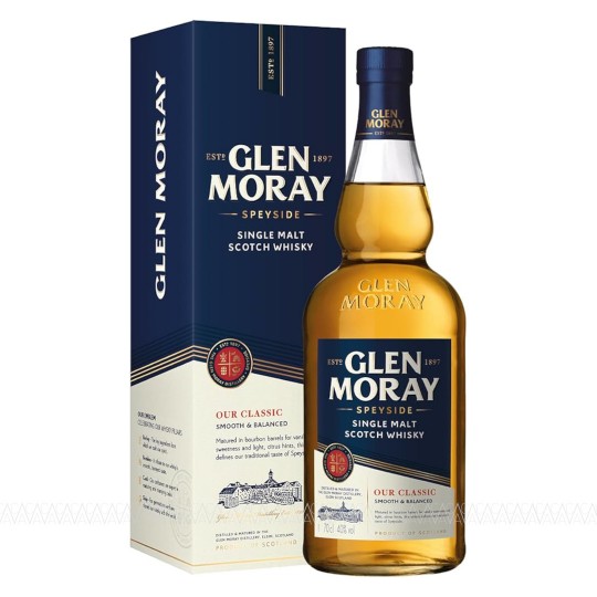 Glen Moray Classic Single Malt Scotch Whisky 700ml