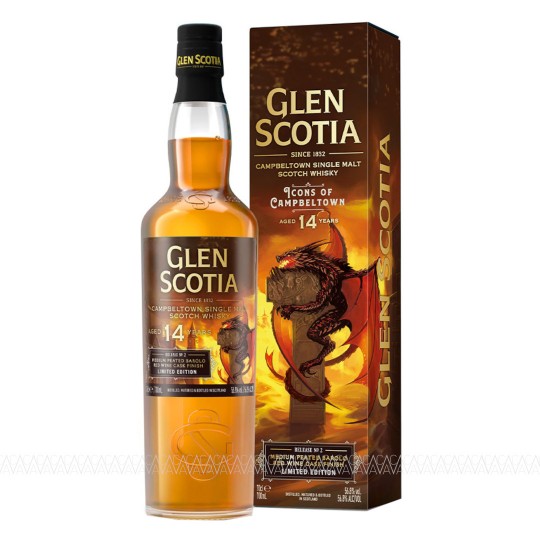 Glen Scotia 14 Years Old Icons Of Campbeltown Release 2 Single Malt Scotch Whisky 56,8% 700ml
