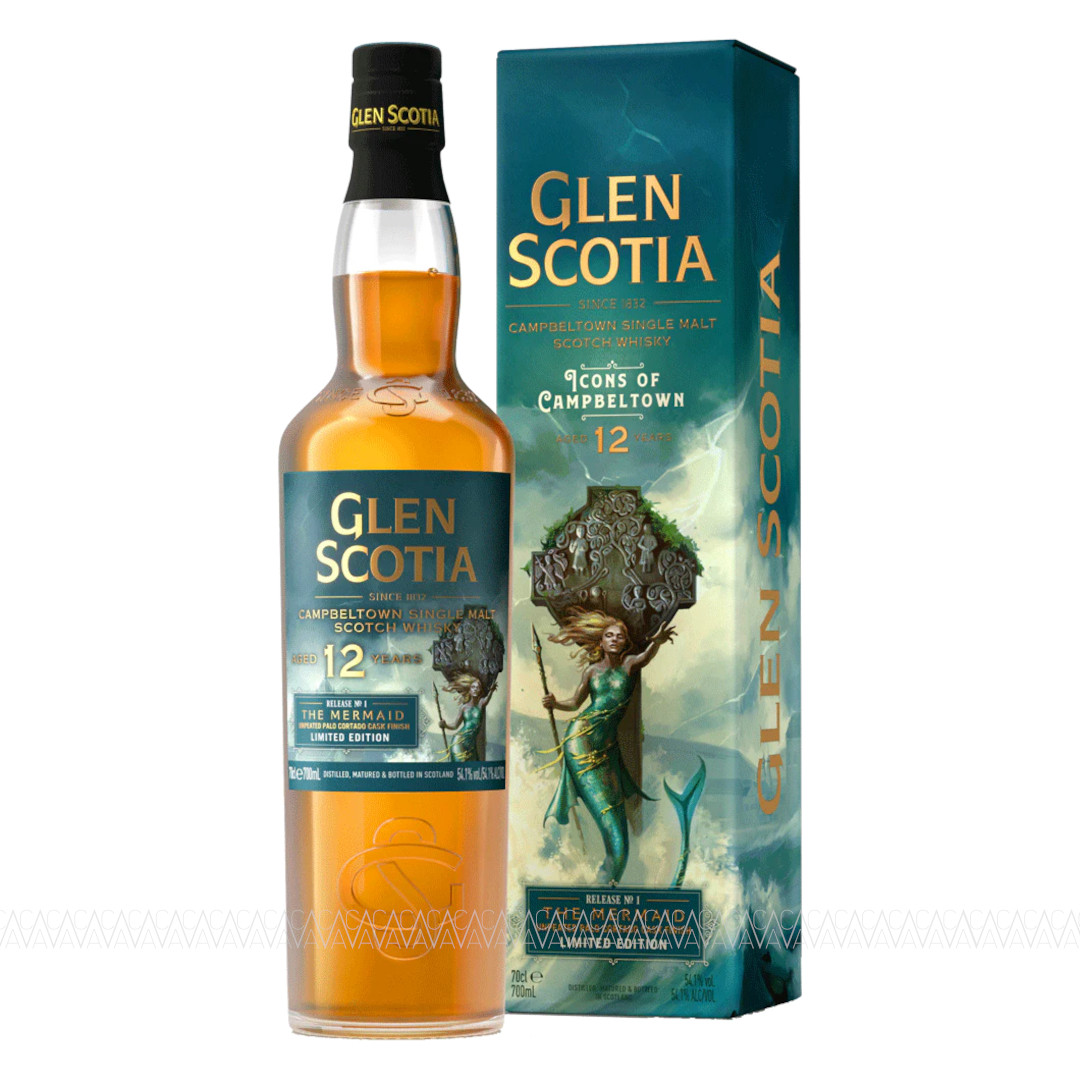 Glen Scotia Icons Of Campeltown The Mermaid 12 YO Palo Cortado Finish Single Malt Scotch Whisky 54,1% 700ml