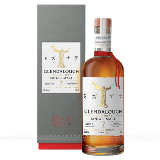 Glendalough 7 Years Old Mizunara Cask Finish Single Malt Irish Whiskey 700ml