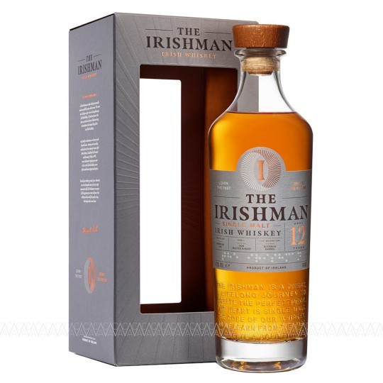 The Irishman 12 Years Old Single Malt Irish Whiskey 700ml