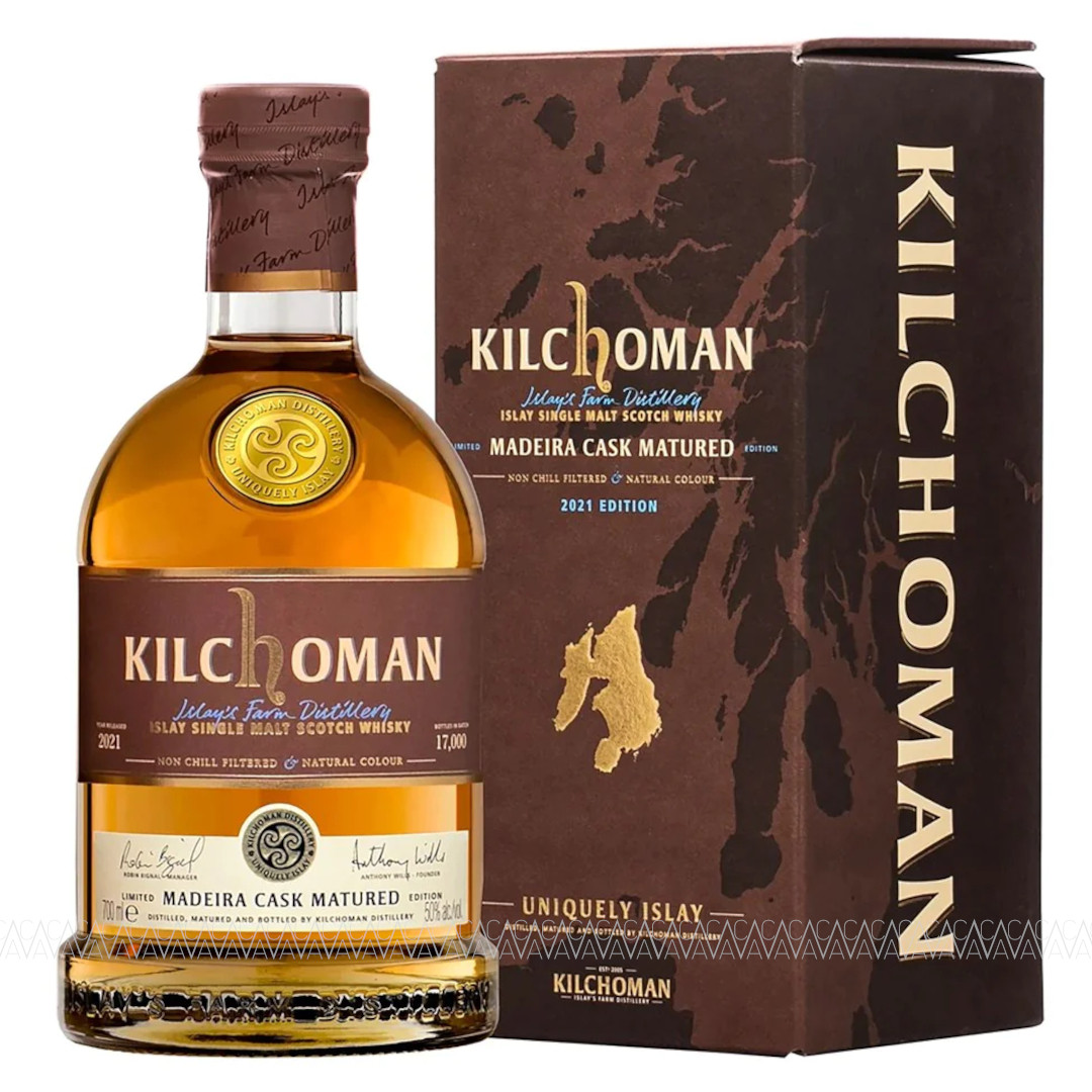 Kilchoman Madeira Cask Matured Peated Single Malt Scotch Whisky 700ml