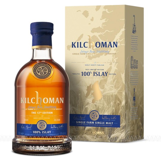 Kilchoman 100% Islay 12th Edition Single Malt Scotch Whisky 700ml