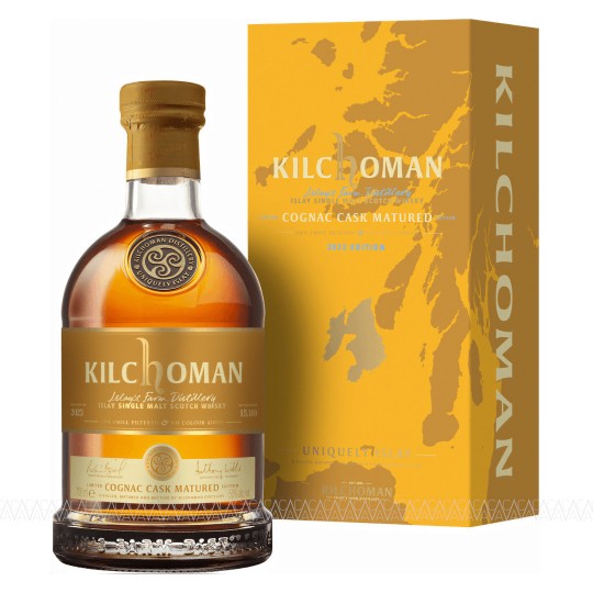 Kilchoman Cognac Cask Matured Single Malt Scotch Whisky 50% Limited Edition 700ml