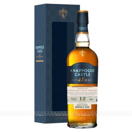 Knappogue Castle 12 Years Old Marsala Cask Finish Single Malt Irish Whiskey 700ml