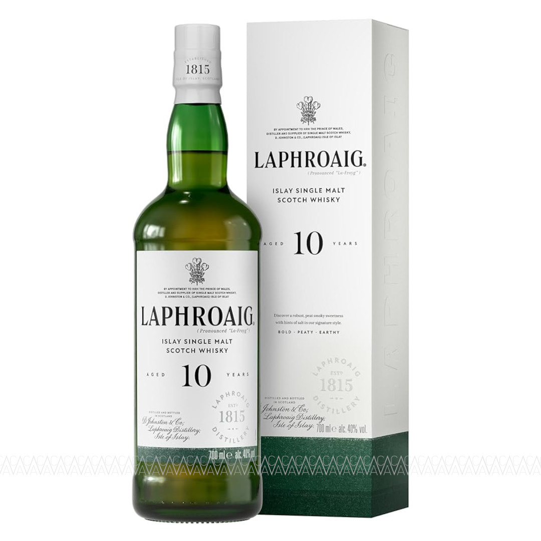 Laphroaig 10 Years Old Single Malt Scotch Whisky 700ml