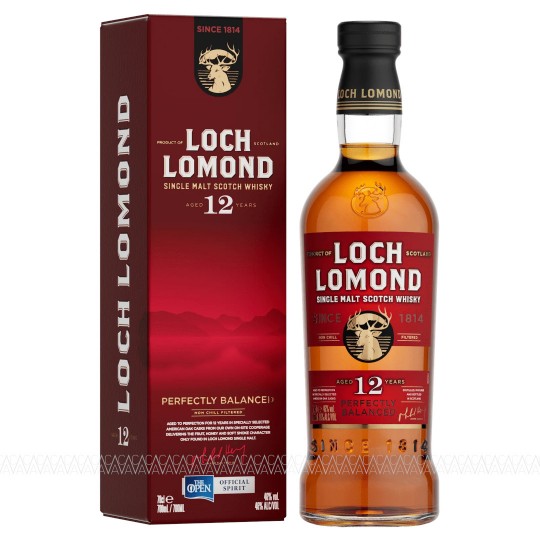 Loch Lomond 12 Years Old Single Malt Scotch Whisky 700ml