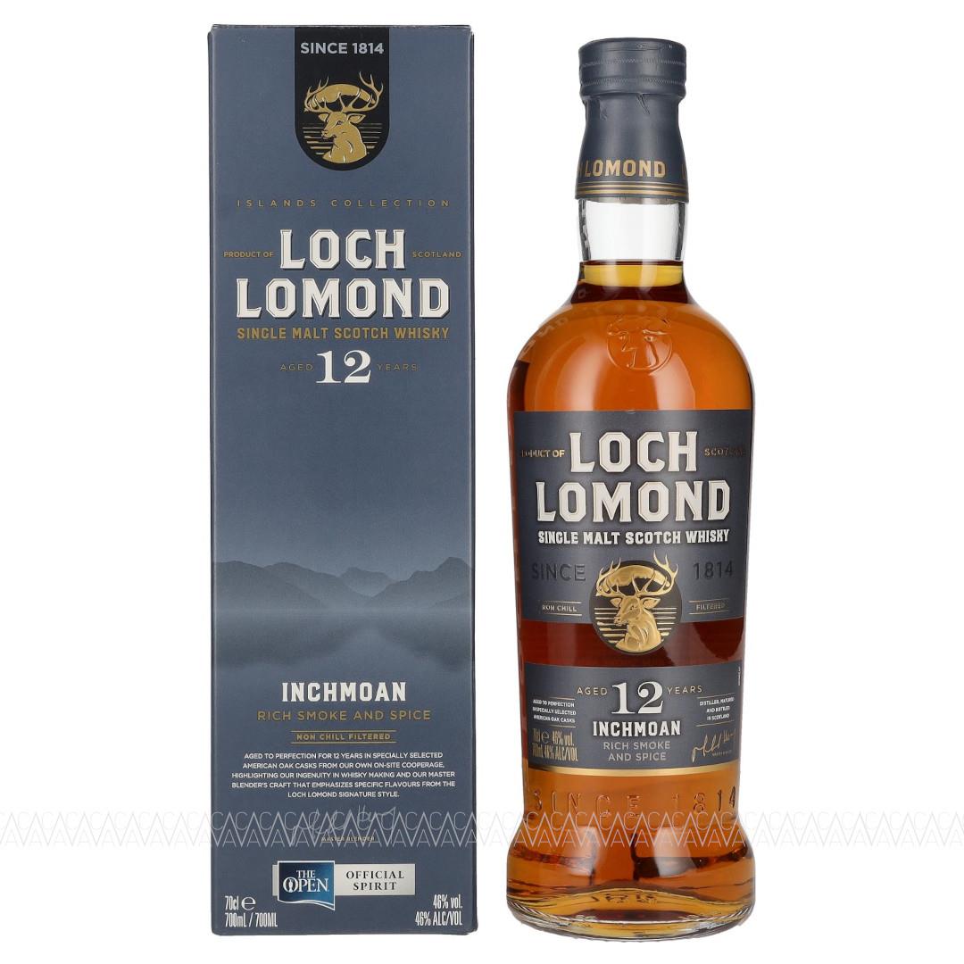 Loch Lomond Inchmoan 12 Years Old Smoke & Spice Single Malt Scotch Whisky 700ml