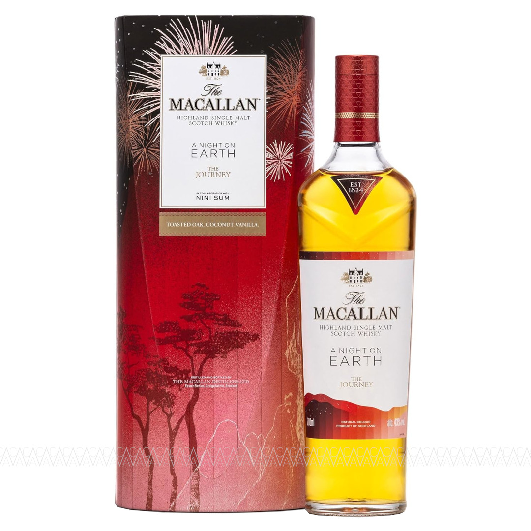 Macallan A Night On Earth The Journey Single Malt Scotch Whisky 43% 700ml