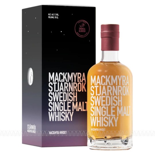 Mackmyra Stjarnrok Single Malt Swedish Whisky 700ml