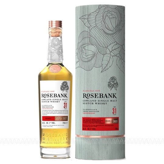Rosebank 31 Years Old Single Malt Scotch Whisky 48,1% 700ml