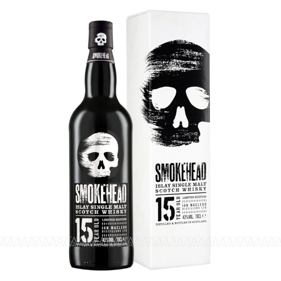 Smokehead 15 Years Old Single Malt Scotch Whisky 700ml