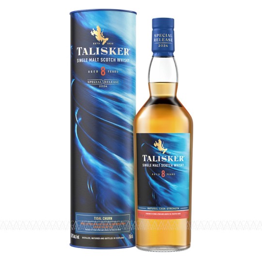 Talisker Tidal Churn 8 Years Old Diageo Special Release 2024 Single Malt Scotch Whisky 58,7% 700ml