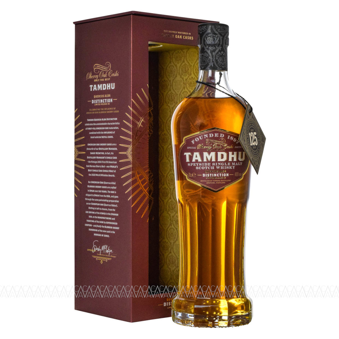 Tamdhu Quercus Alba Distinction Release 2 Single Malt Scotch Whisky 48% 700ml