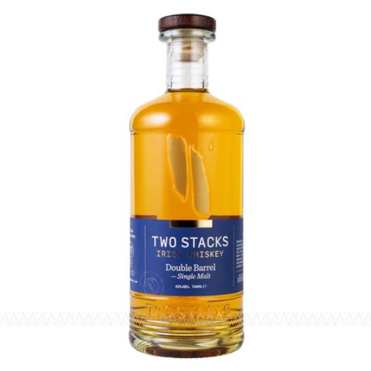 Two Stacks Double Barrel Single Malt Irish Whiskey 700ml