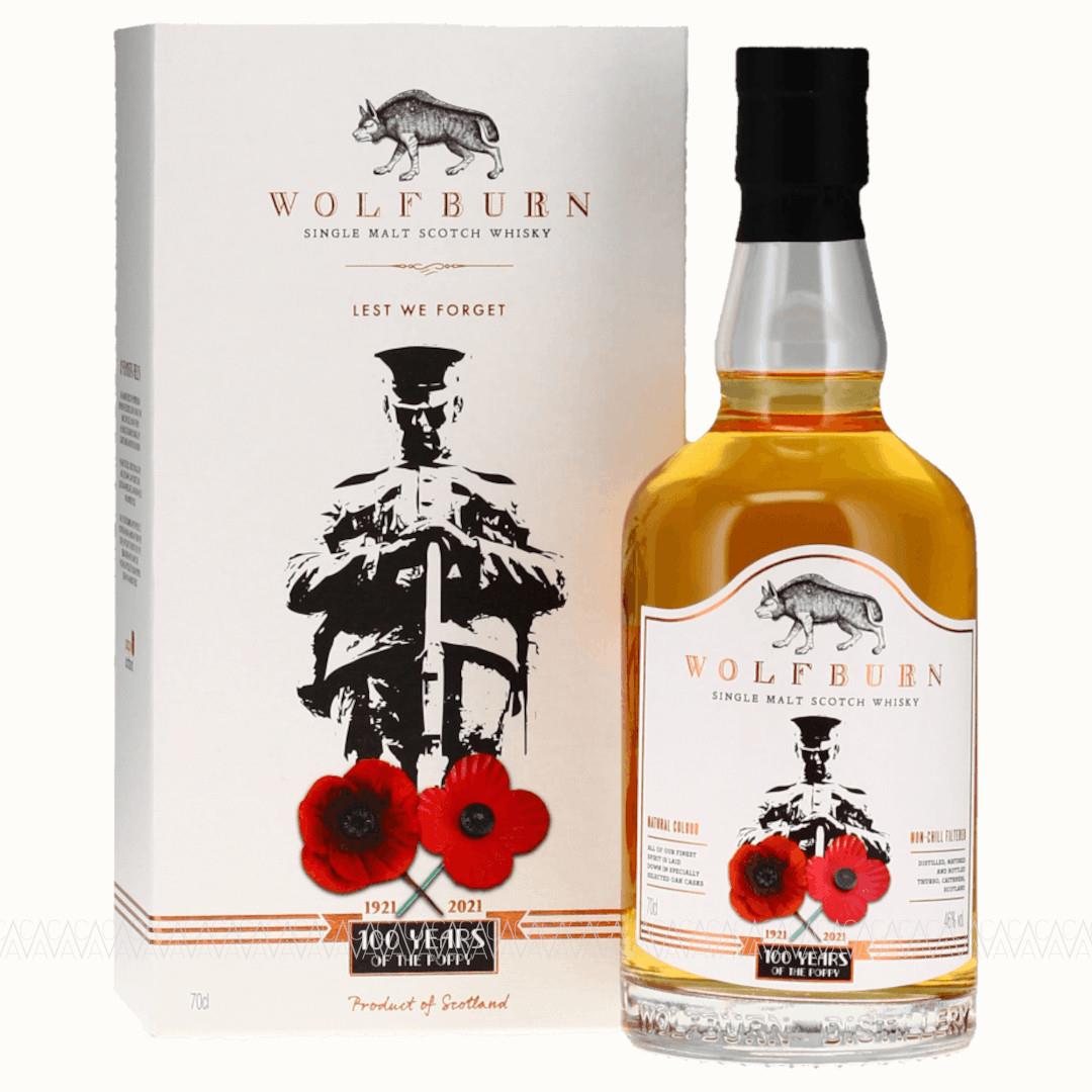 Wolfburn 100 Years Of The Poppy Single Malt Scotch Whisky 46% 700ml