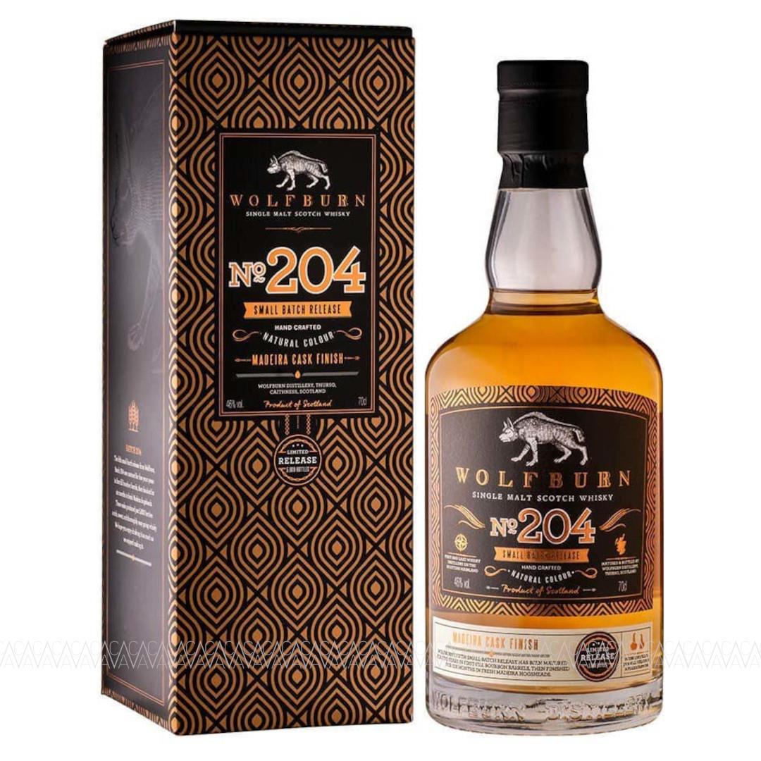 Wolfburn Batch 204 Madeira Finish Single Malt Scotch Whisky 700ml
