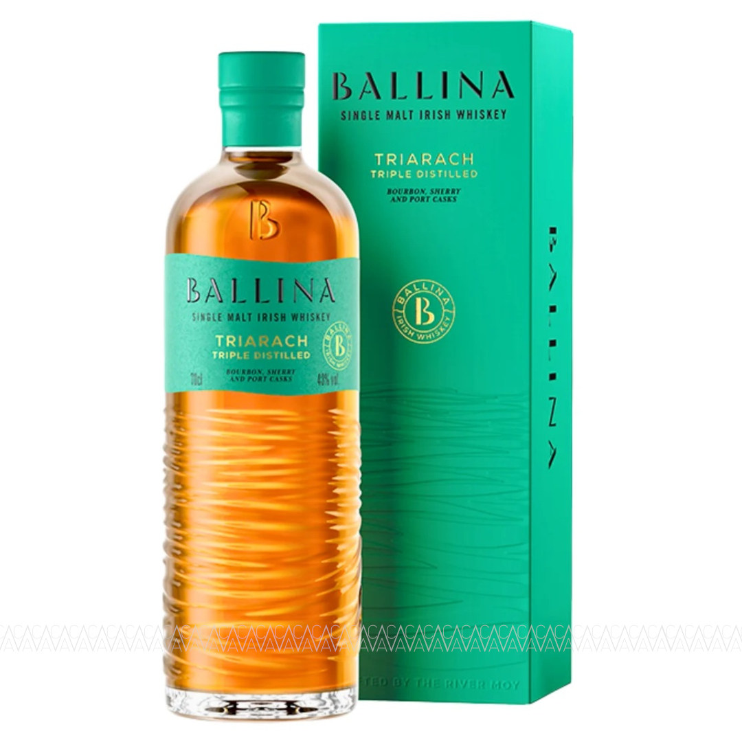 Ballina Triarach Triple Distilled Single Malt Irish Whiskey 700ml Ballina Triarach Triple Distilled Single Malt Irish Whiskey 700ml