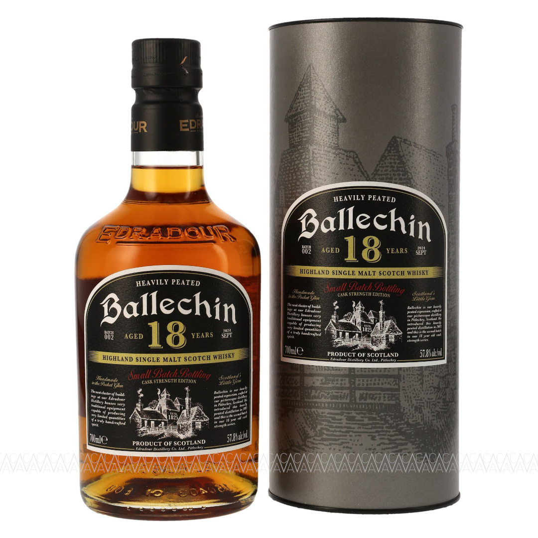 Edradour Ballechin 18 Years Old Batch 2 Single Malt Scotch Whisky 57,8% 700ml Edradour Ballechin 18 Years Old Batch 2 Single Malt Scotch Whisky 57,8% 700ml