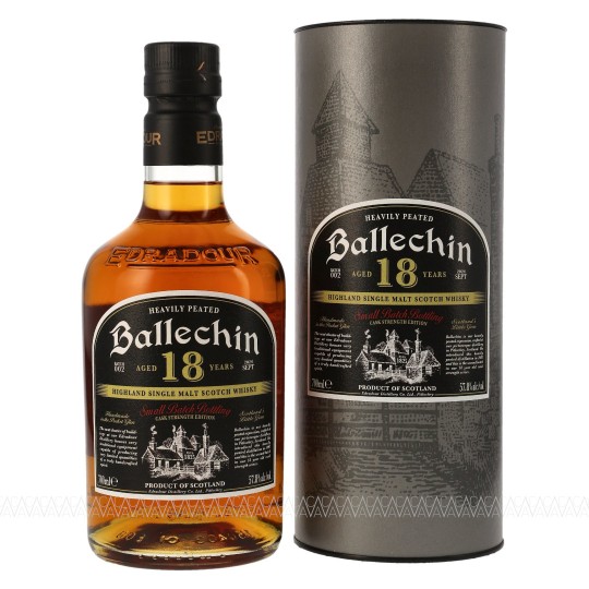 Edradour Ballechin 18 Years Old Batch 2 Single Malt Scotch Whisky 57,8% 700ml