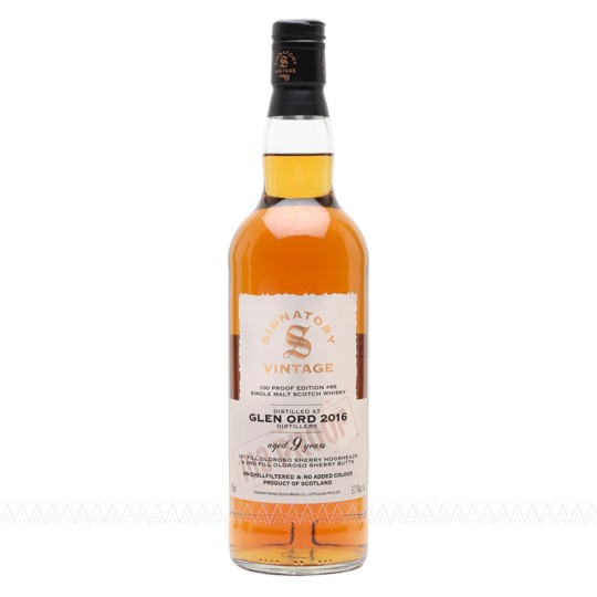 Signatory Vintage Glen Ord 9 YO 1st & 2nd Fill Oloroso Sherry Casks 100 Proof Edition #66 Whisky 57,1% 700ml