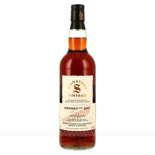 Signatory Vintage Orkney 14 YO Oloroso Sherry Butts Finish 100 Proof Edition #71 Whisky 57,1% 700ml