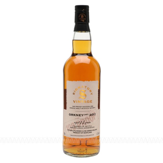 Signatory Vintage Orkney 14 YO Amontillado Finish 100 Proof Edition #58 Whisky 57,1% 700ml