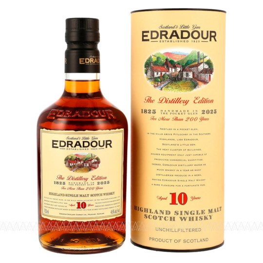 Edradour 10 Years Old 200th Anniversary Distillery Edition Single Malt Scotch Whisky 700ml