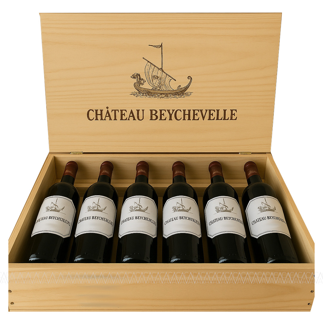 Chateau Beychevelle Amiral De Beychevelle 2021 Ερυθρός Ξηρός Οίνος Γαλλίας 6x750ml Σε Ξυλοκιβώτιο