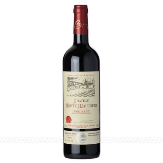 Chateau Motte Maucourt Rouge Ερυθρός Ξηρός Οίνος Γαλλίας 750ml