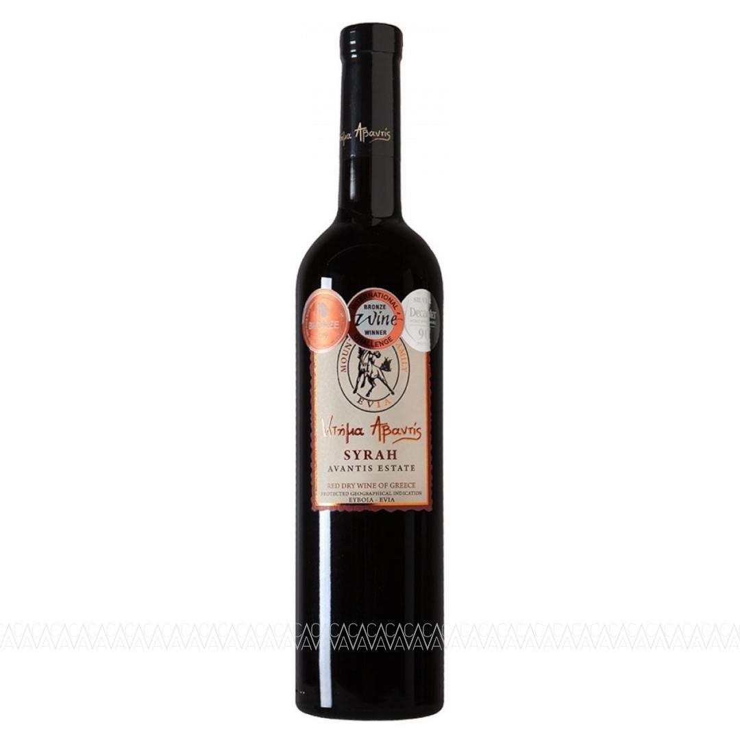 Κτήμα Αβαντίς Syrah Ερυθρός Ξηρός Οίνος 750ml