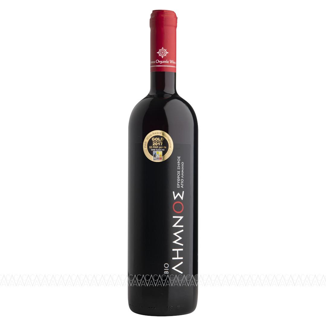 Limnos Organic Wines ΒιοΛήμνος Ερυθρός Ξηρός Βιολογικός Οίνος 750ml