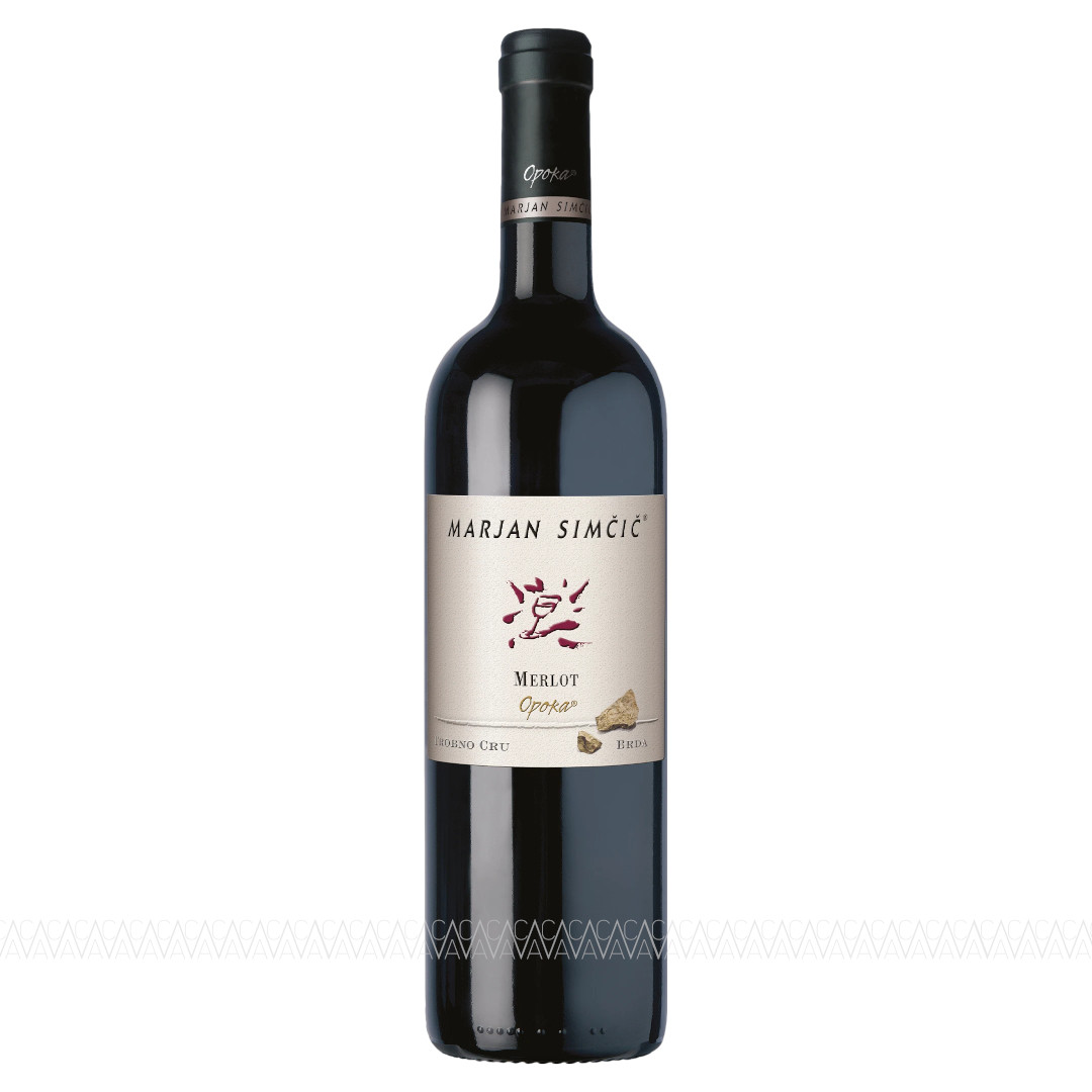 Marjan Simcic Merlot Opoka Trobno Cru Ερυθρός Ξηρός Οίνος Ιταλίας 750ml 