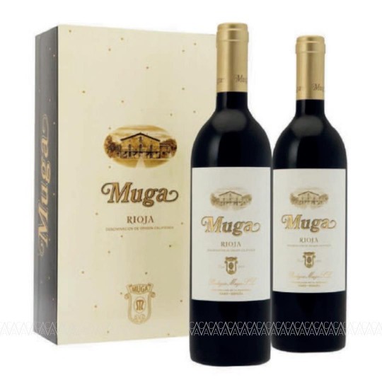 Muga Rioja Reserva Ερυθρός Ξηρός Οίνος Ισπανίας 2x750ml Σε Κασετίνα