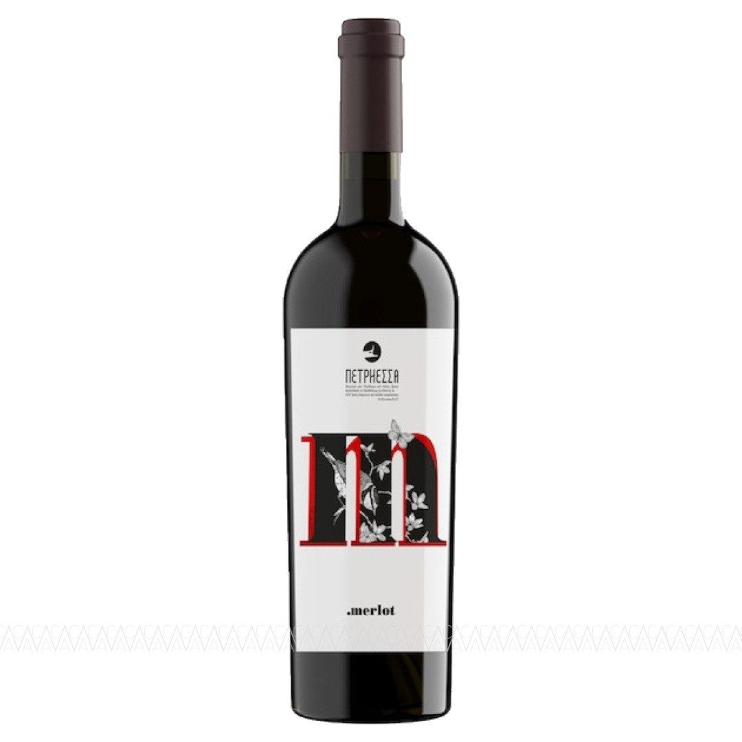 Πετρήεσσα Merlot Ερυθρός Ξηρός Οίνος 750ml