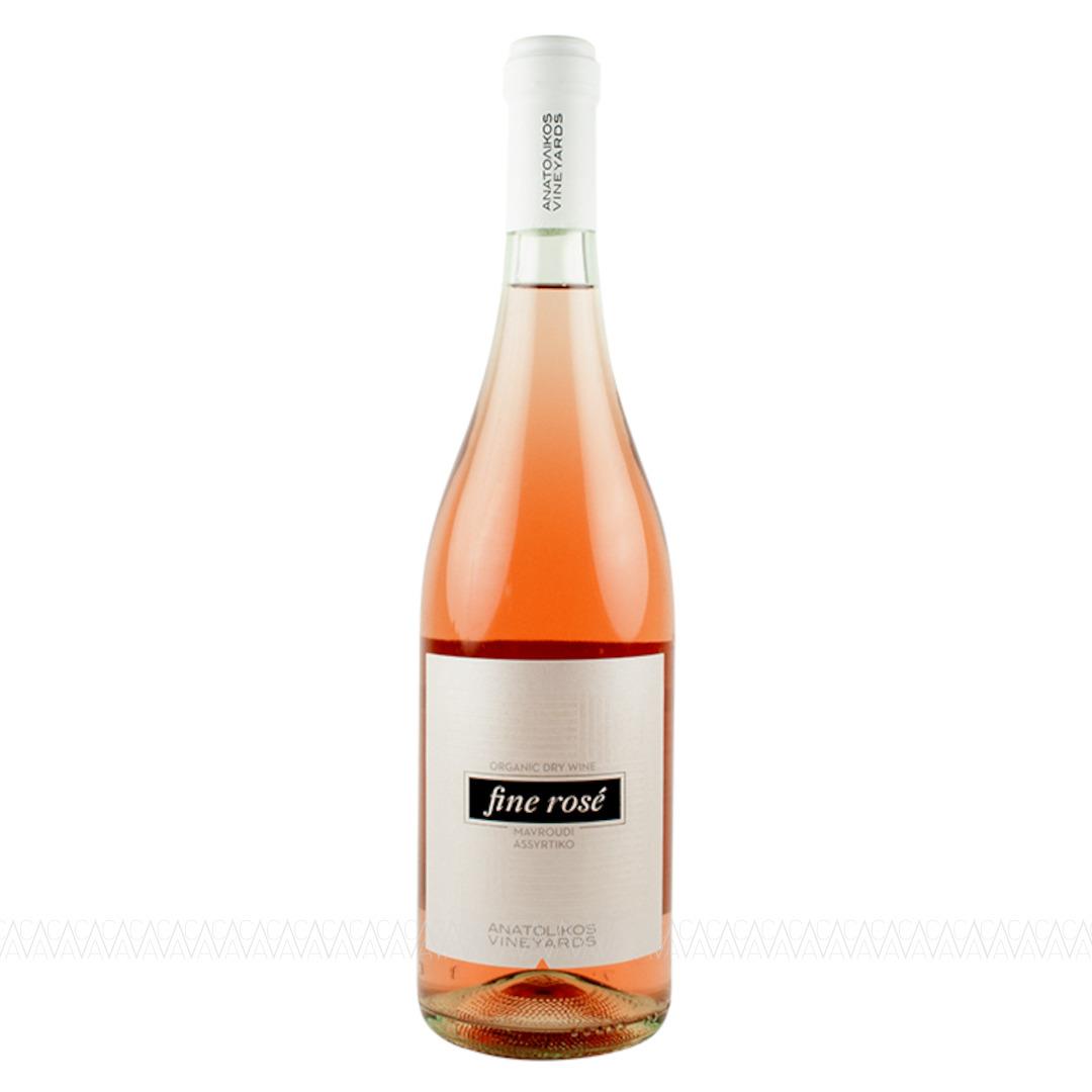 Anatolikos Vineyards Fine Rose Ροζέ Ξηρός Οίνος Bio 750ml